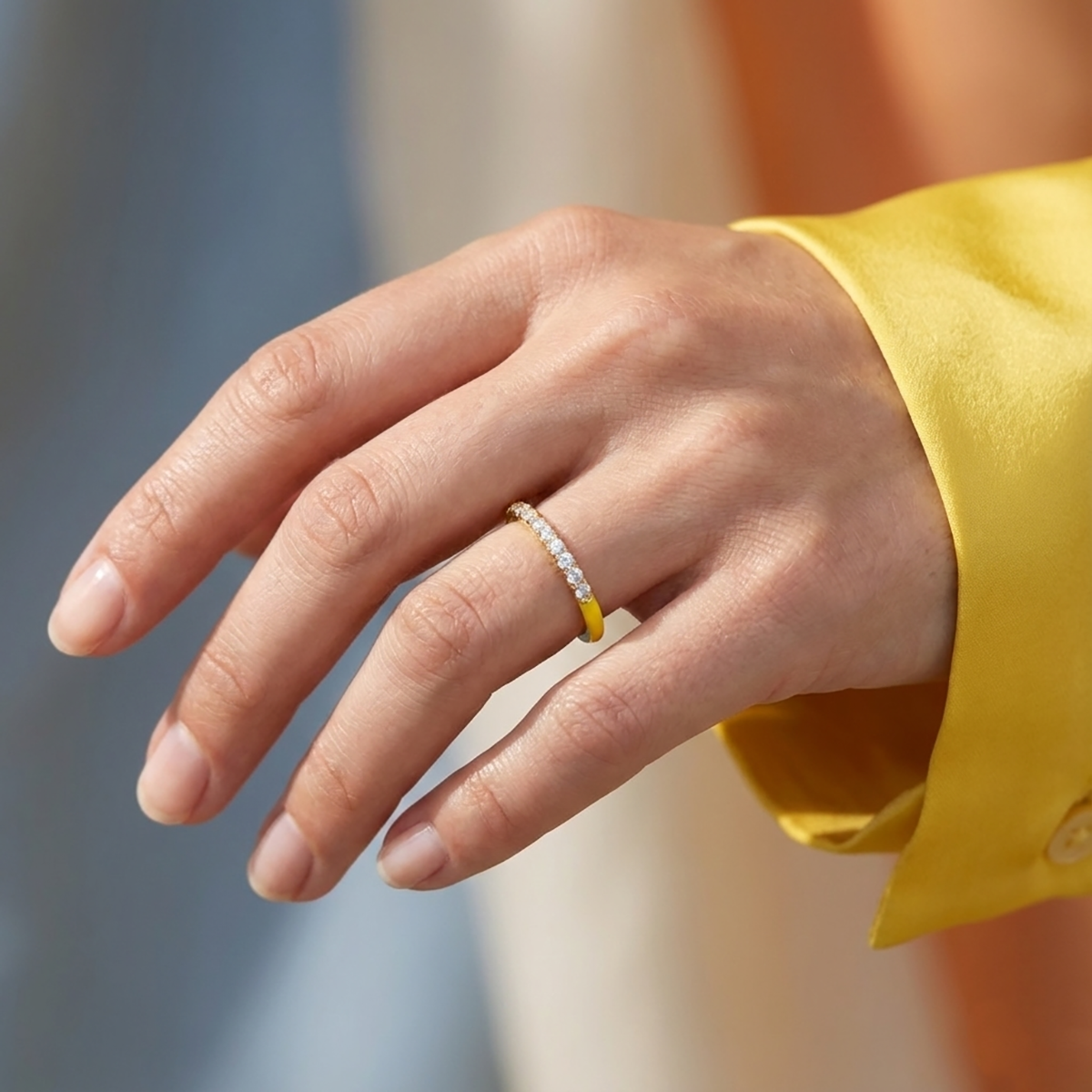 Limoncello Gold ring model
