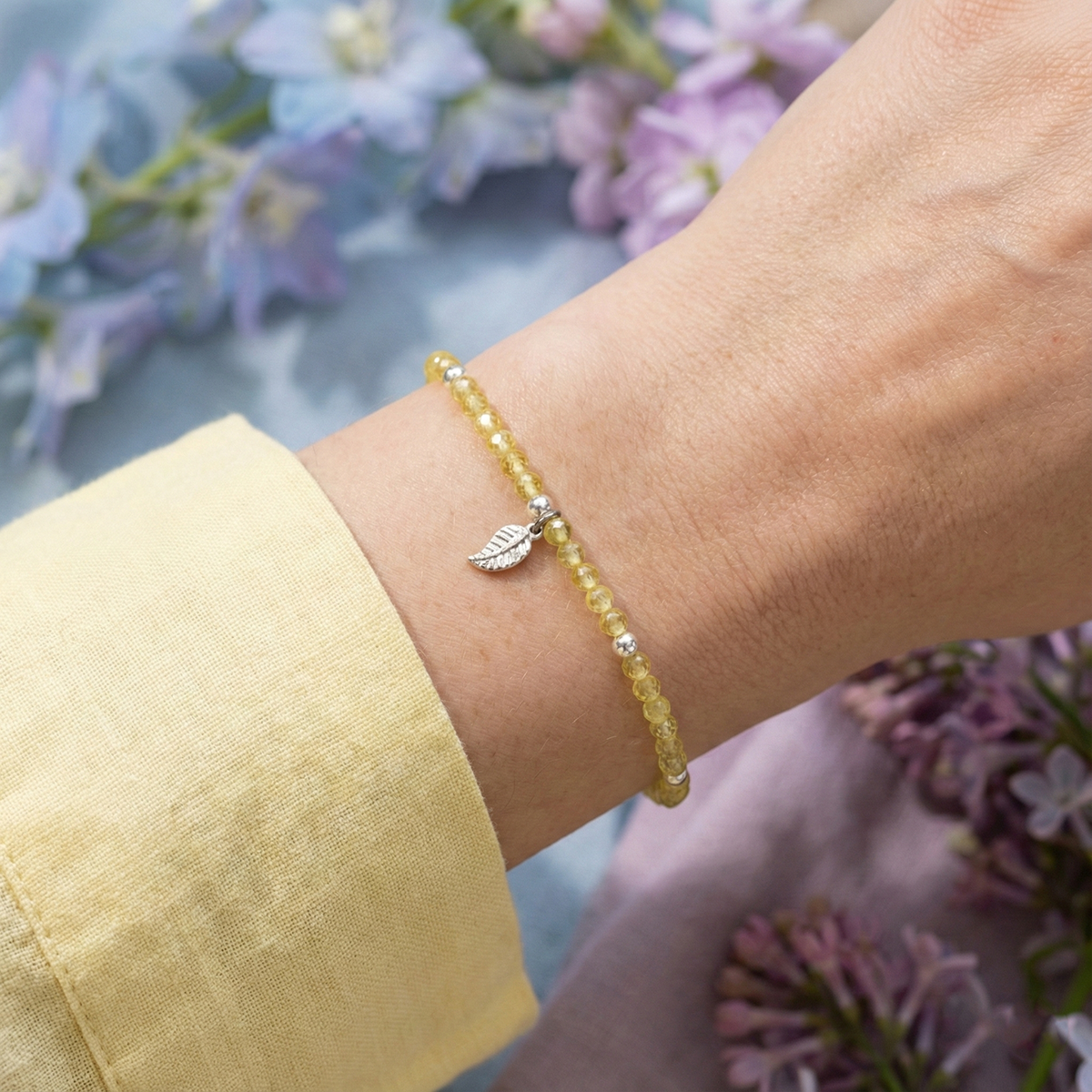 Yellow Topaz with Silver model