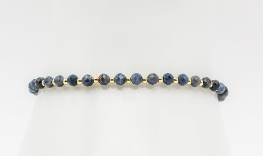 Sapphire and Gold-filled Bracelet