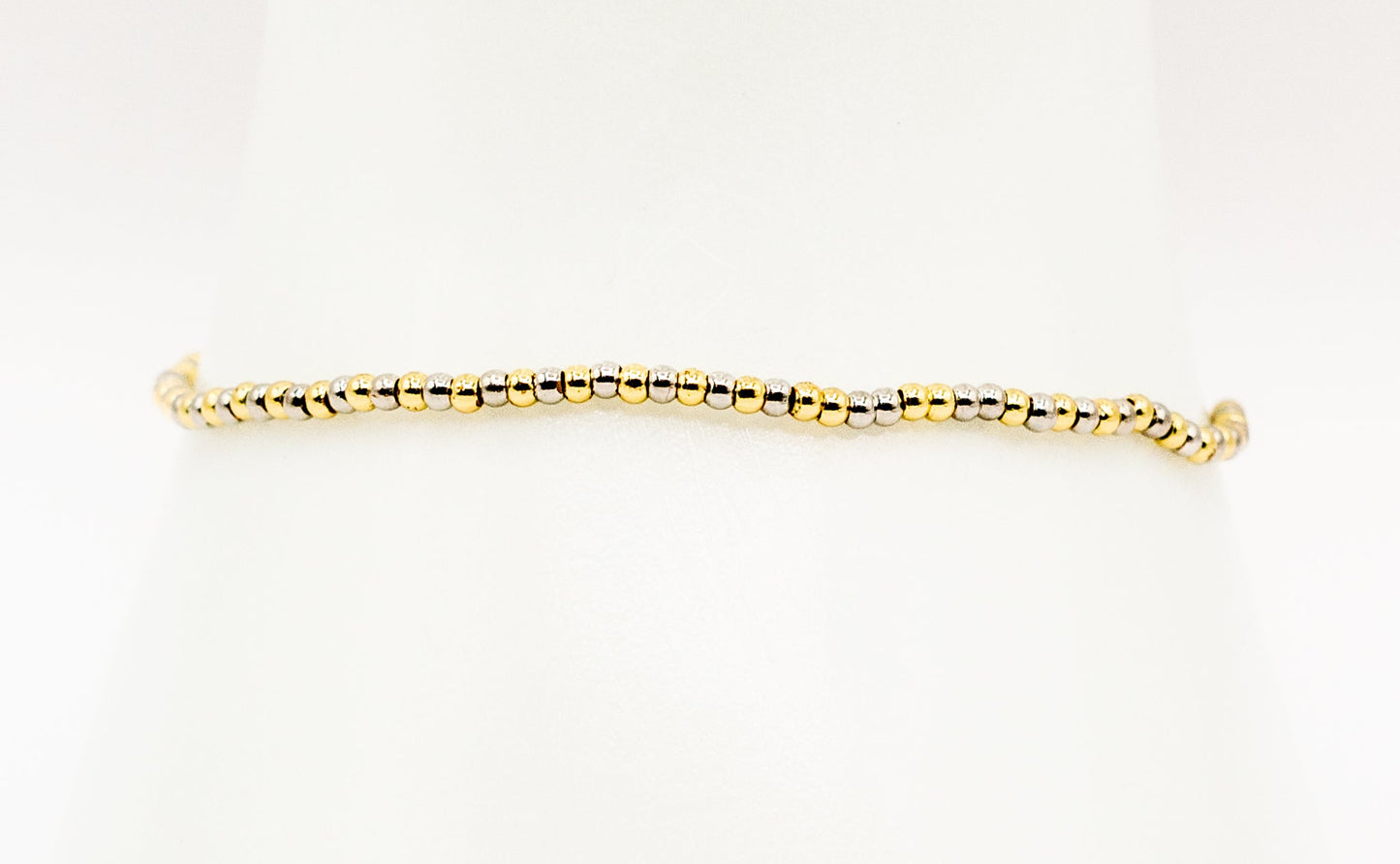 White and Yellow Gold-filled Bracelet