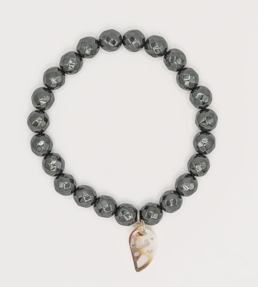 Gemstone Faceted Hematite (8mm Stones)