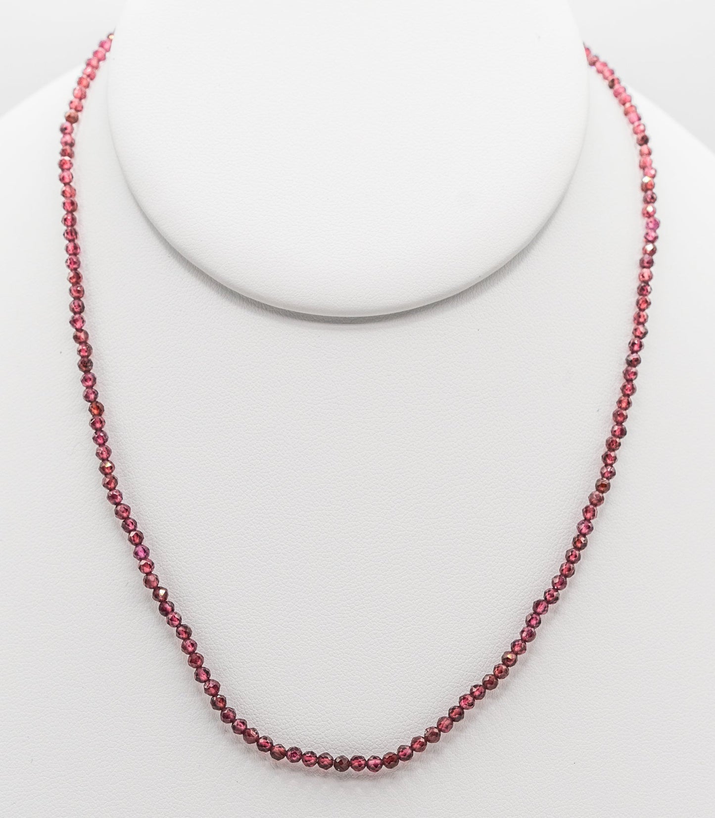 Garnet Gemstone Magnetic Necklace