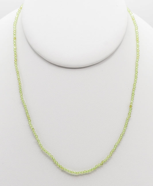 Peridot Gemstone Necklace