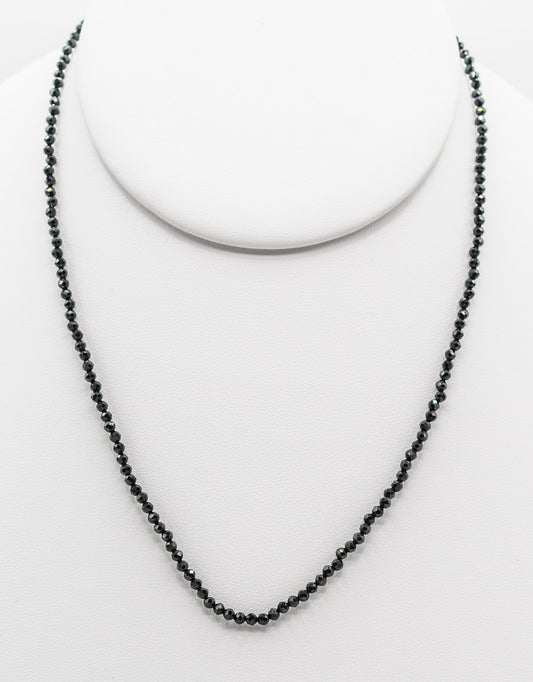 Black Onyx Gemstone Necklace