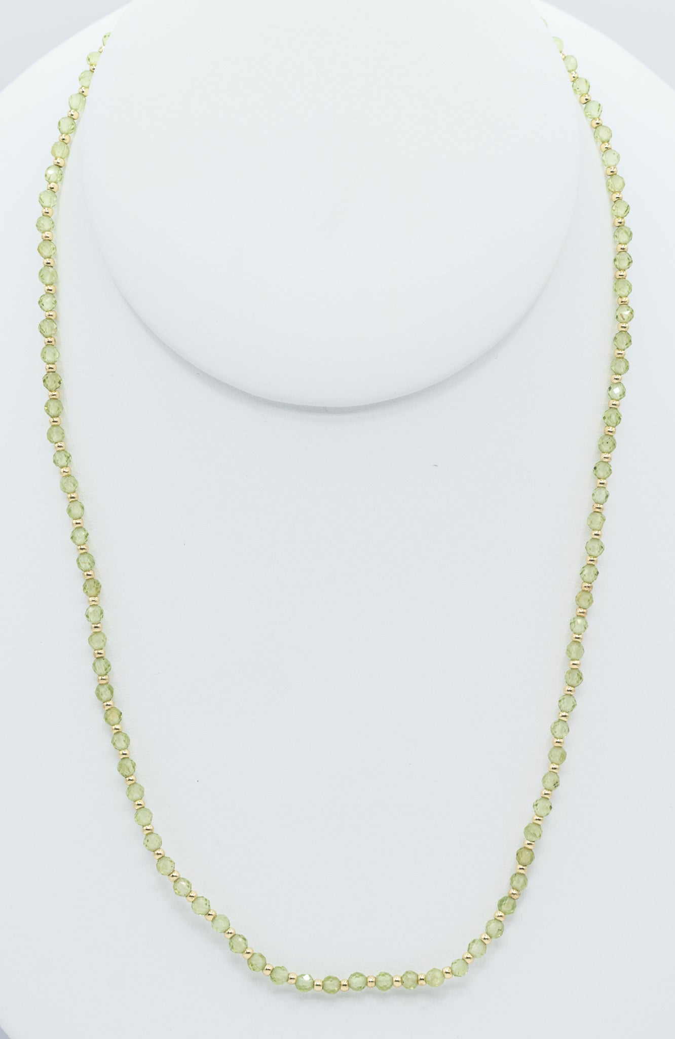 Peridot and Gold-filled Necklace