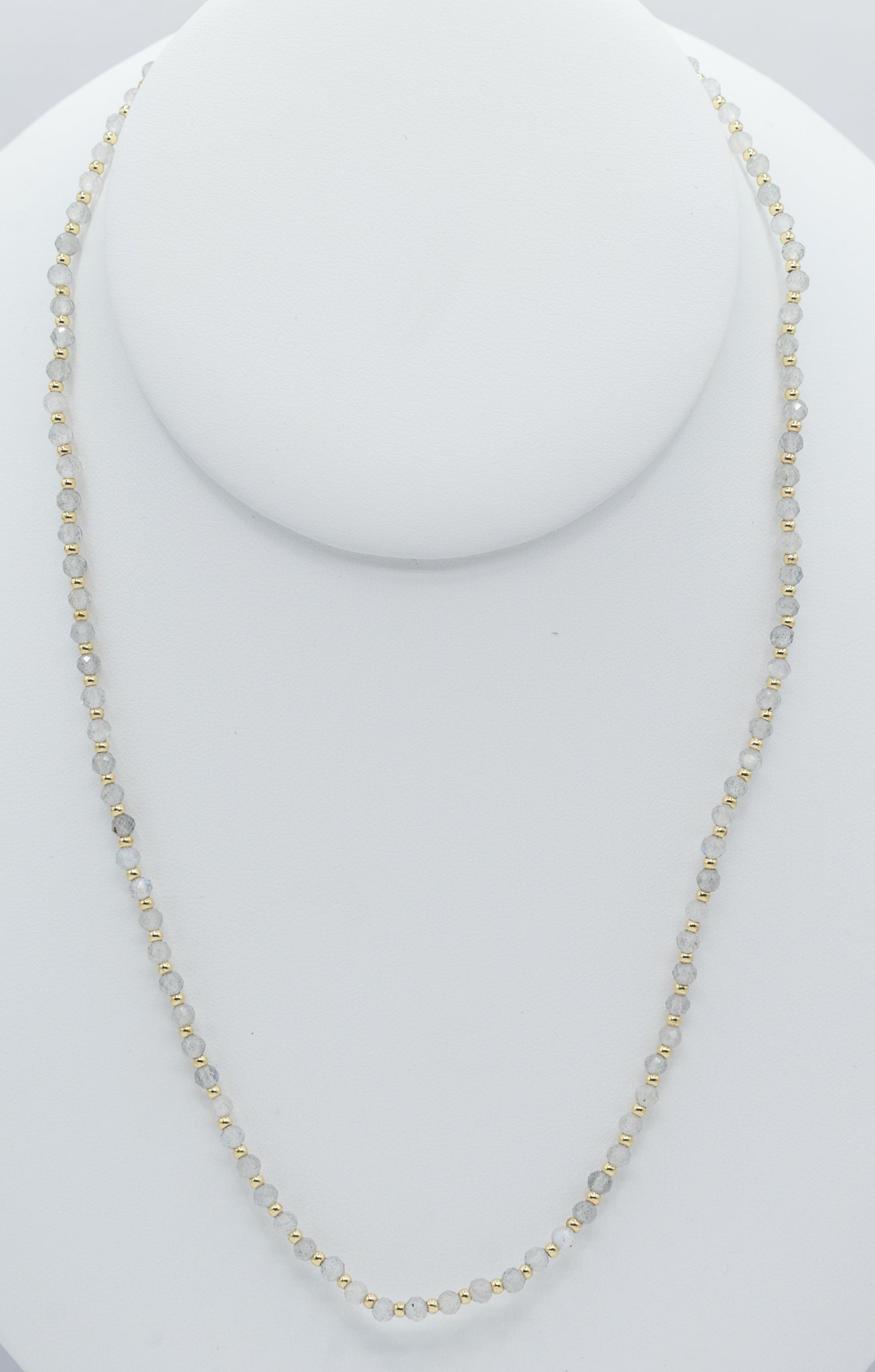 36" Labradorite Gemstone and Gold-filled Necklace