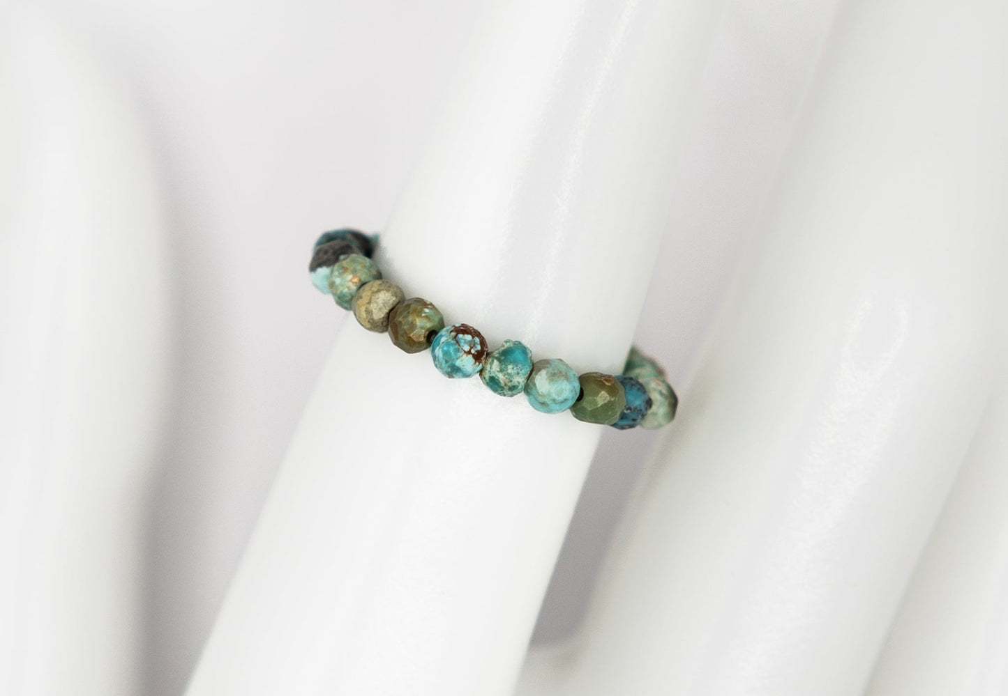 African Turquoise Gemstone Ring