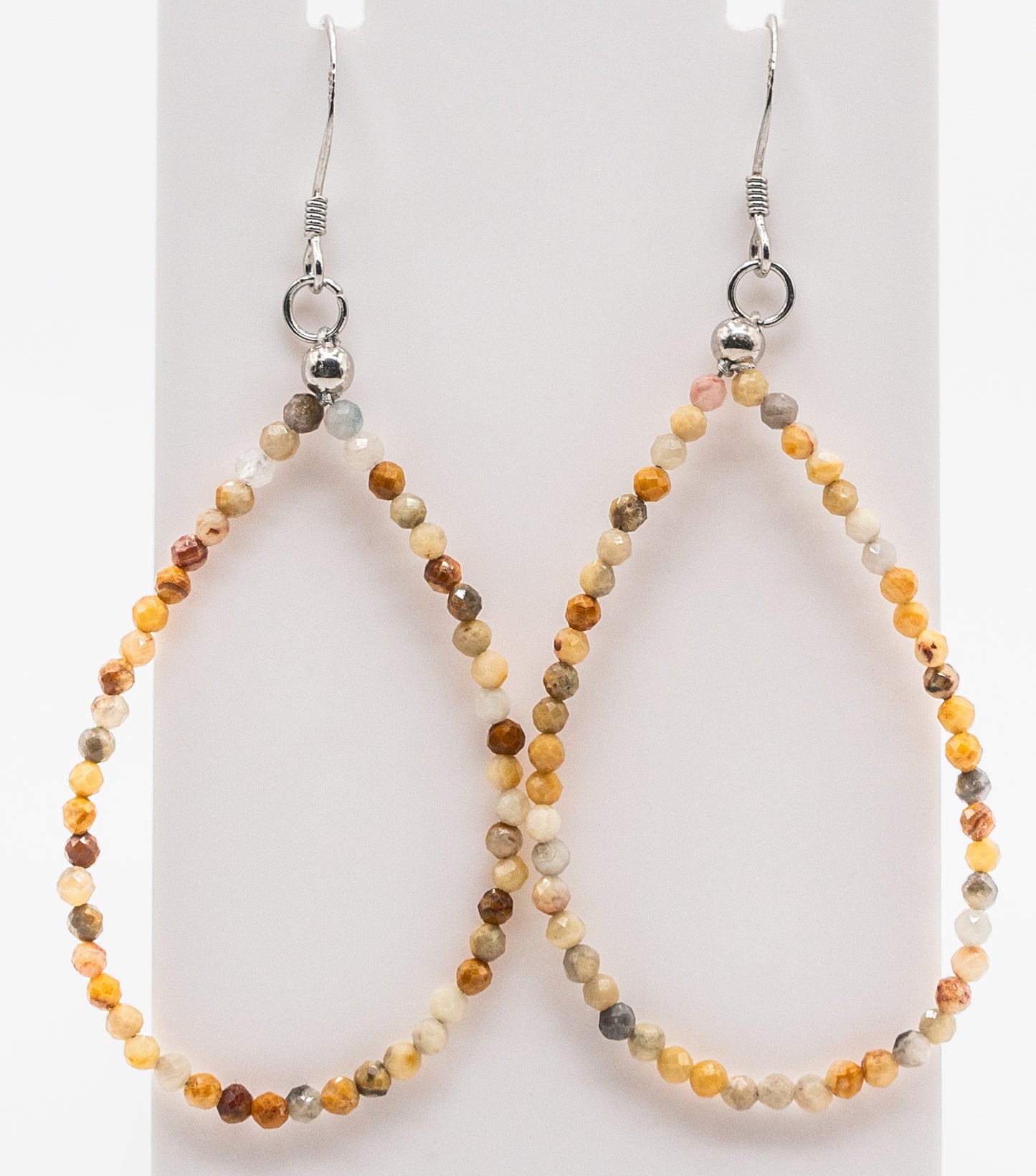 Petoskey Gemstone Hoops